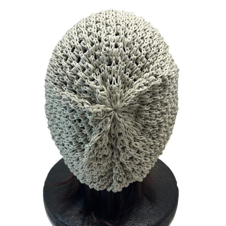 DIRT キャスケット ニットキャップ ベージュ ニットキャスケット 麻混 DIGZHAT