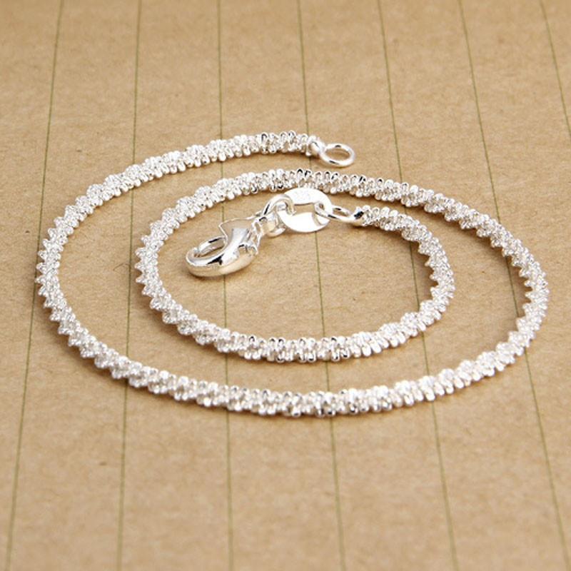 アンクレット シルバー スクリュー チェーン レディース メンズ