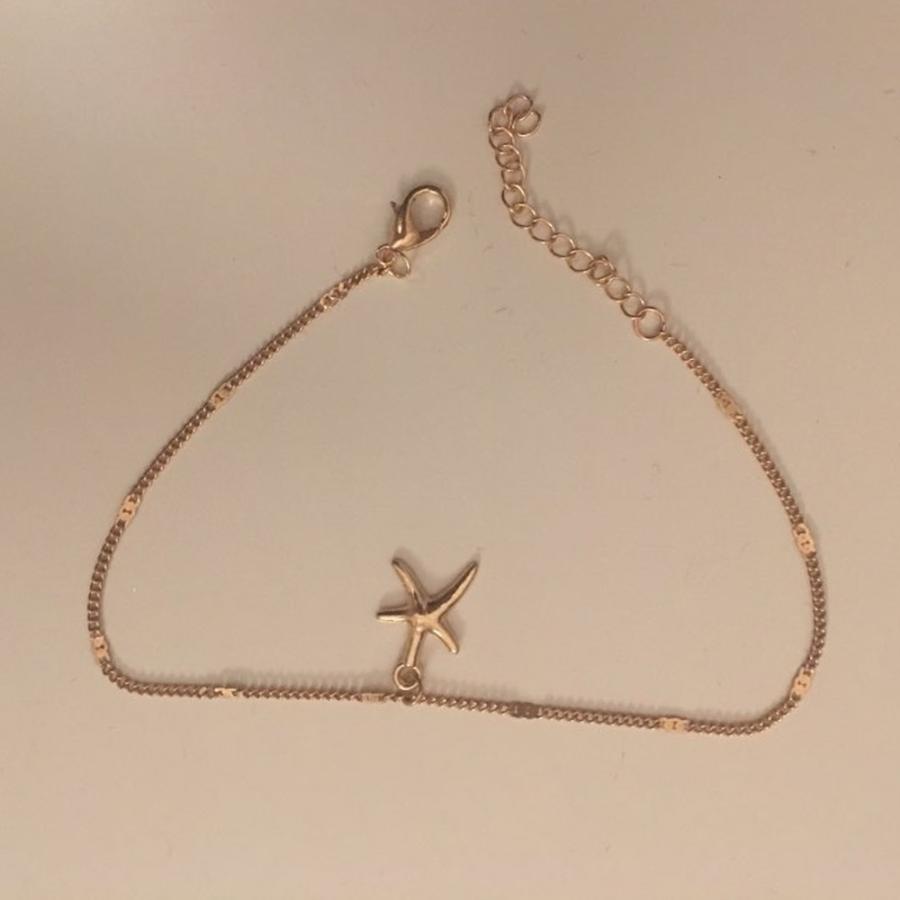 アンクレット レディース ゴールド ヒトデ スターフィッシュ チェーン きらきら ビーチ アクセ 足 足首 レッグ ジュエリー アクセサリー Ank 018 ちゅらネット にふぇーでーびる 通販 Yahoo ショッピング
