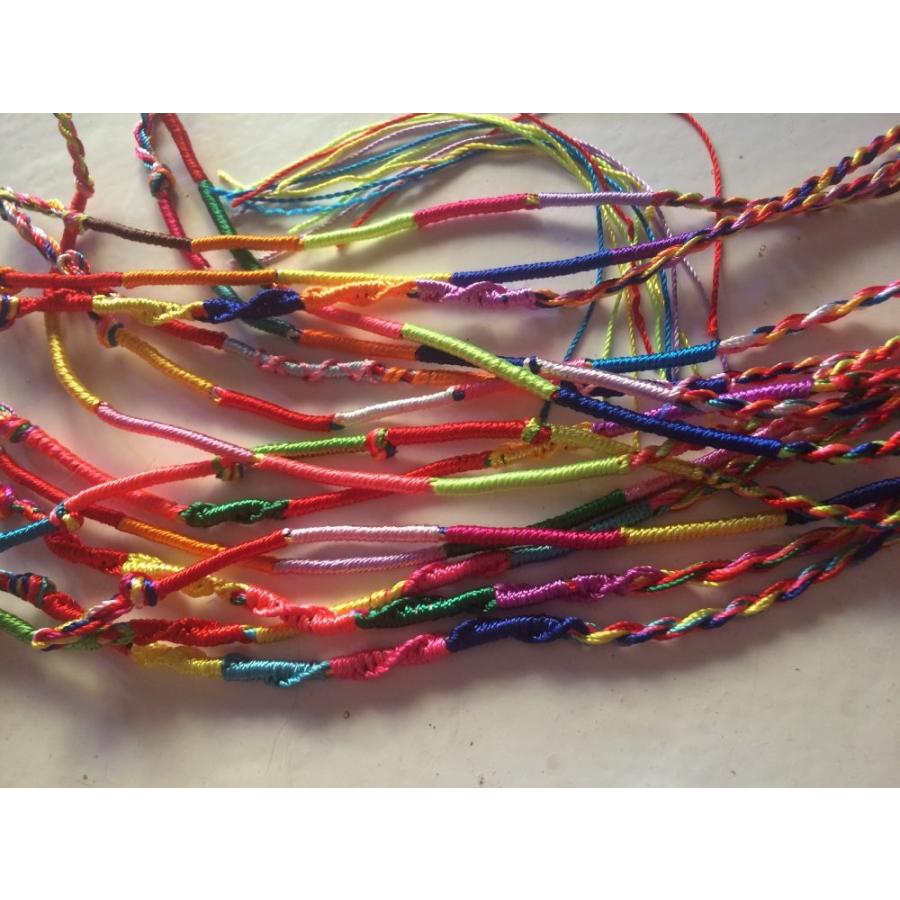 ミサンガ ブレスレット 10本セット 手首 レディース 子供 キッズ