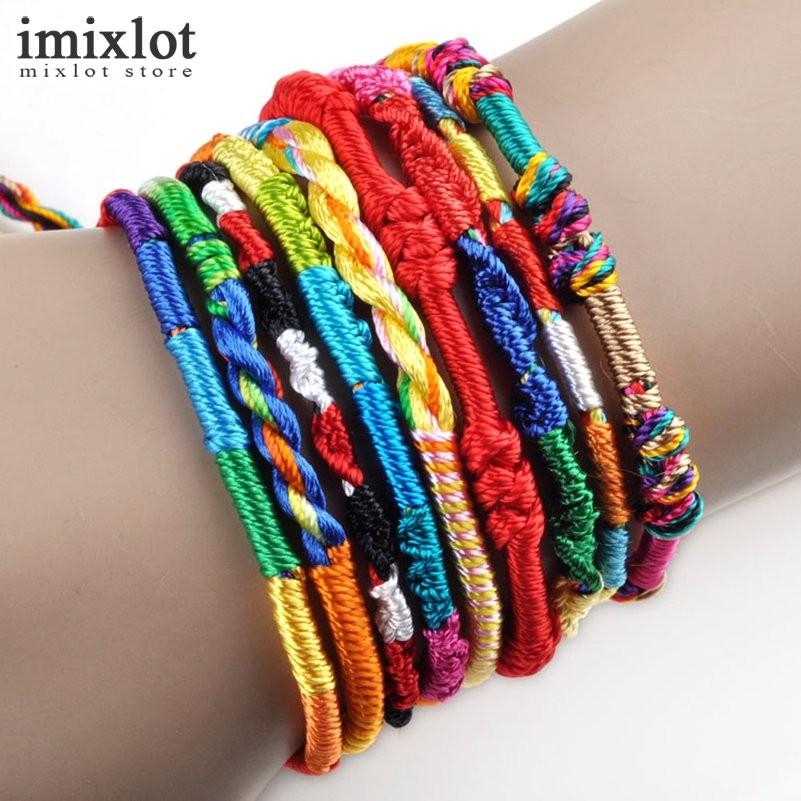 ミサンガ ブレスレット 10本セット 手首 レディース 子供 キッズ