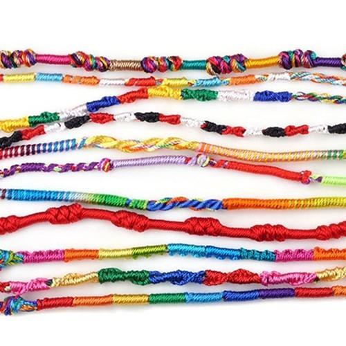 ミサンガ ブレスレット 10本セット 手首 レディース 子供 キッズ