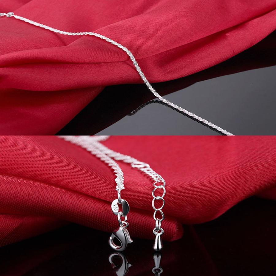 ブレスレット レディース スクリュー チェーン シルバー ブレス