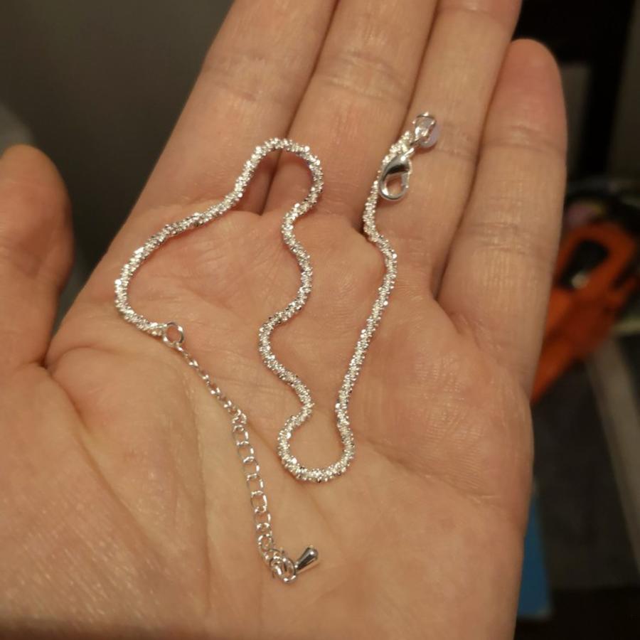 ブレスレット レディース スクリュー チェーン シルバー ブレス