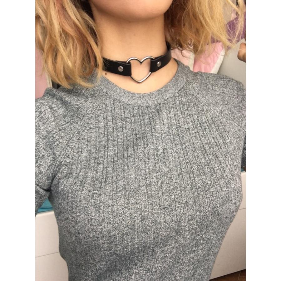 ハート編み首輪&チョーカー dfc7ace8f2adb1981648159fb0c1c5