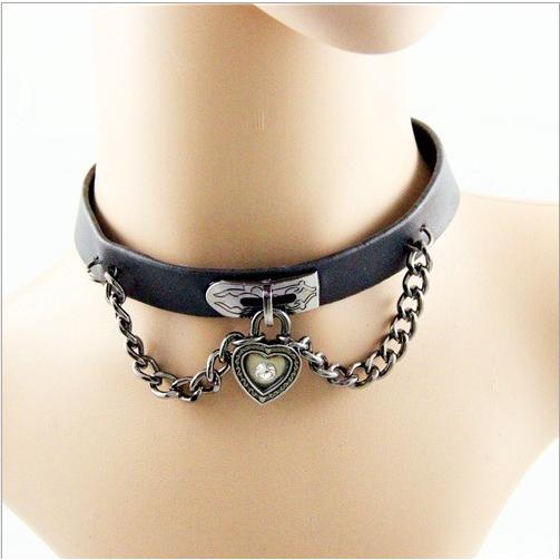 y2k GINZI レザーチョーカー鎖平成グランジpunk y2k GINZI レザーチョーカー鎖平成グランジpunk y2k GINZI レザー