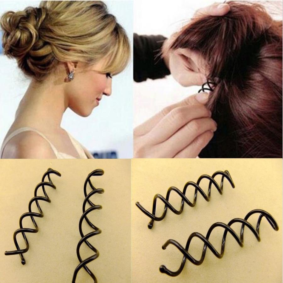 スクリューピン スクリューヘアピン スパイラルピン 6本セット お団子ヘア まとめ髪 ピン アレンジヘア ゆるふわヘア こなれヘア ハーフアップ Hairacc 009 ちゅらネット にふぇーでーびる 通販 Yahoo ショッピング