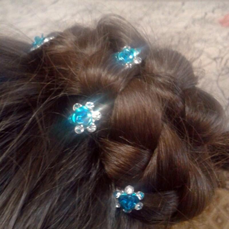 ヘアピン ラインストーン 薔薇 ローズ 花 Uピン 10本セット ヘアアクセサリー キラキラ フラワー ストーン お団子ヘア まとめ髪 アレンジヘア Hairacc 011 ちゅらネット にふぇーでーびる 通販 Yahoo ショッピング