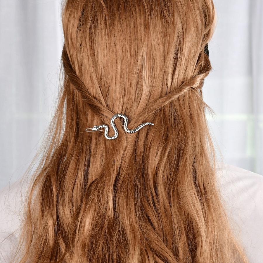 ヘアピン ヘアクリップ スネーク 蛇 へび 髪飾り ヘアアクセサリー ゴールド シルバー レディース ピンドメ フレームピン ヘアアレンジ Hairacc 023 ちゅらネット にふぇーでーびる 通販 Yahoo ショッピング