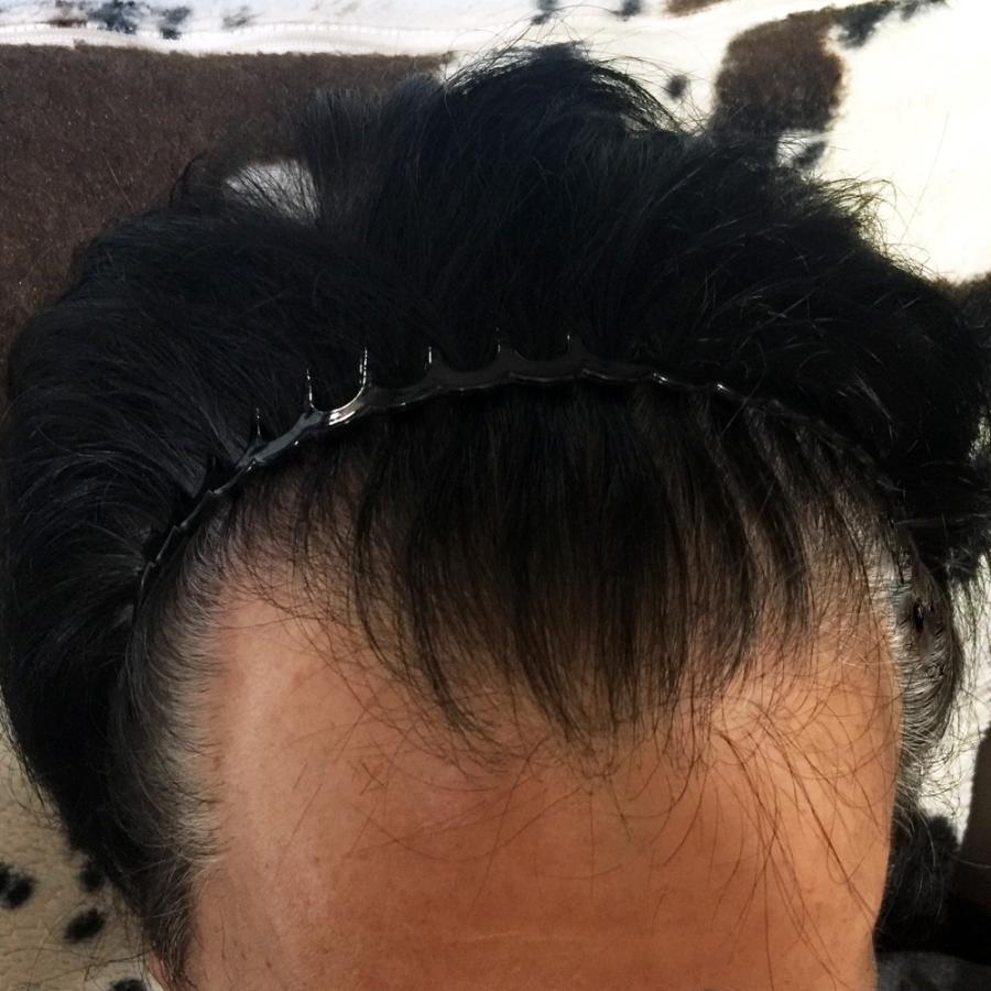 カチューシャ コーム付き メンズ レディース ヘアバンド ヘアアクセサリー ヘアアレンジ まとめ髪 髪櫛 髪留め ヘッドバンド 軽量 Hairacc 026 ちゅらネット にふぇーでーびる 通販 Yahoo ショッピング