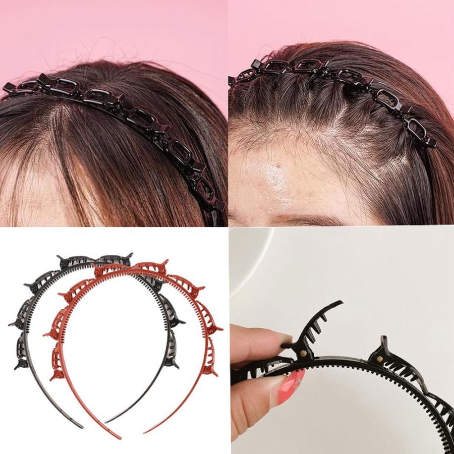 カチューシャ クリップ付 編み込み風 ツイスター ヘアアクセサリー レディース メンズ ヘアアクセ 髪留め まとめ髪 かわいい ユニセックス Hairacc 032 ちゅらネット にふぇーでーびる 通販 Yahoo ショッピング