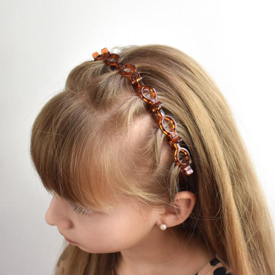 カチューシャ クリップ付 編み込み風 ツイスター ヘアアクセサリー レディース メンズ ヘアアクセ 髪留め まとめ髪 かわいい ユニセックス|chura-net|18