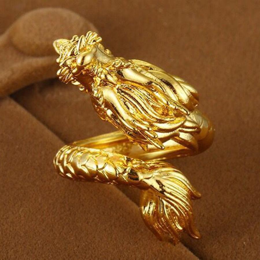 金運】黄金ドラゴンブレスレット