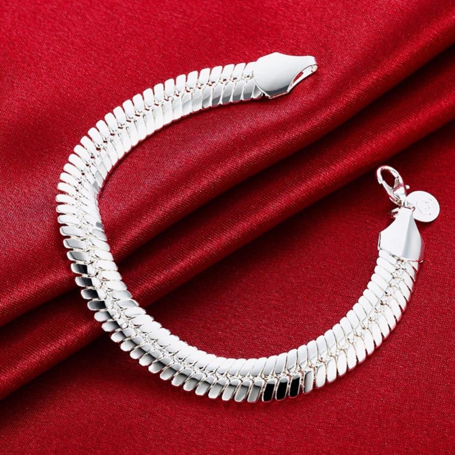メンズ 蛇骨 ブレスレット シルバー スネーク ブレス アクセサリー シルバーアクセサリー Macc 178 ちゅらネット にふぇーでーびる 通販 Yahoo ショッピング