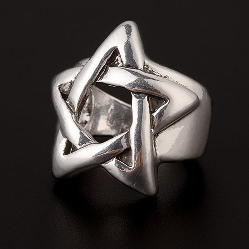 リング 指輪 五芒星 ダビデの星 ビッグスター 星 スターリング ペンタグラム アンティーク調 シルバー メンズ ヴィンテージ Macc 243 ちゅらネット にふぇーでーびる 通販 Yahoo ショッピング