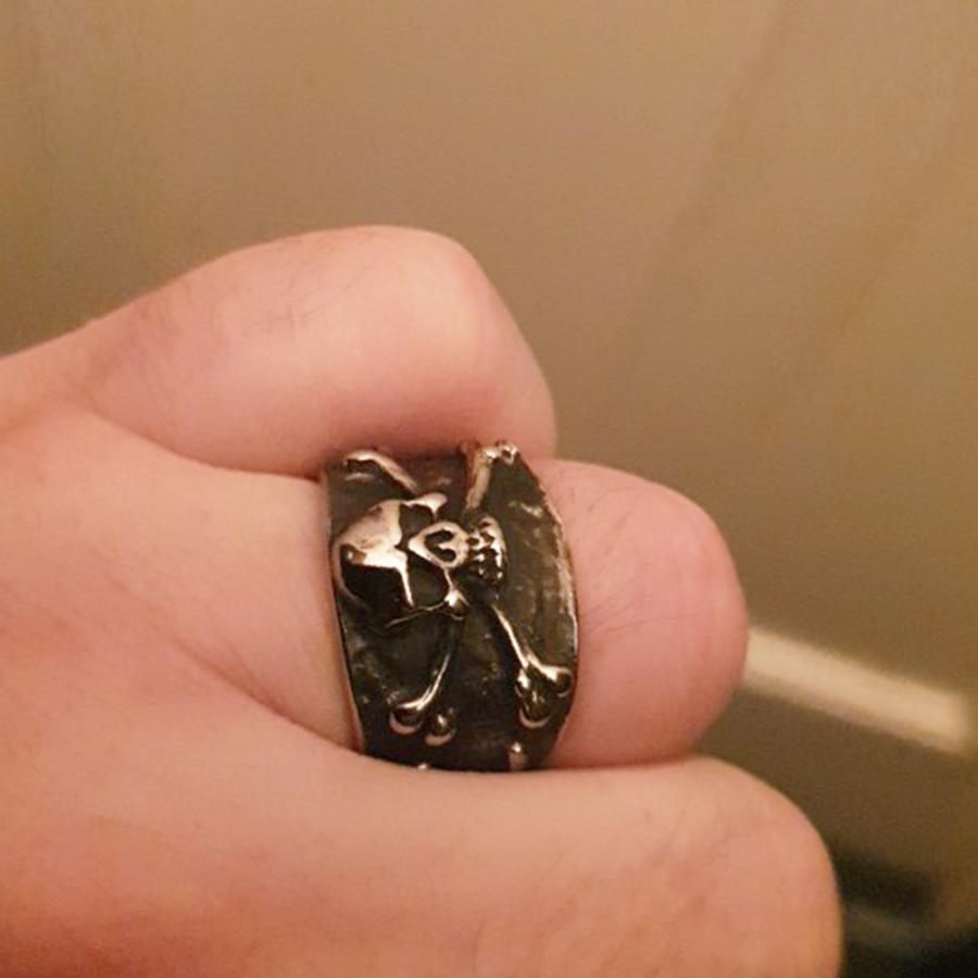 指輪 リング メンズ スカル 髑髏 骸骨 スカルボーン ドクロマーク デス テンプル騎士団 クロスボーン バイキング 海賊 指輪 Macc 255 ちゅらネット にふぇーでーびる 通販 Yahoo ショッピング