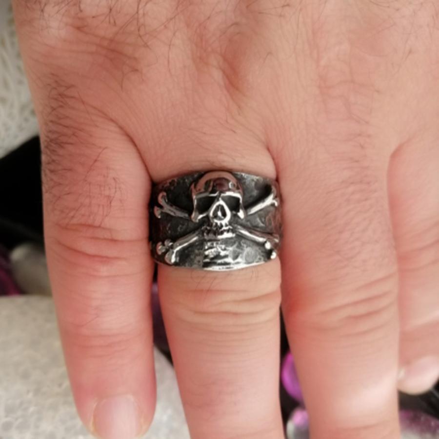 指輪 リング メンズ スカル 髑髏 骸骨 スカルボーン ドクロマーク デス テンプル騎士団 クロスボーン バイキング 海賊 指輪 Macc 255 ちゅらネット にふぇーでーびる 通販 Yahoo ショッピング