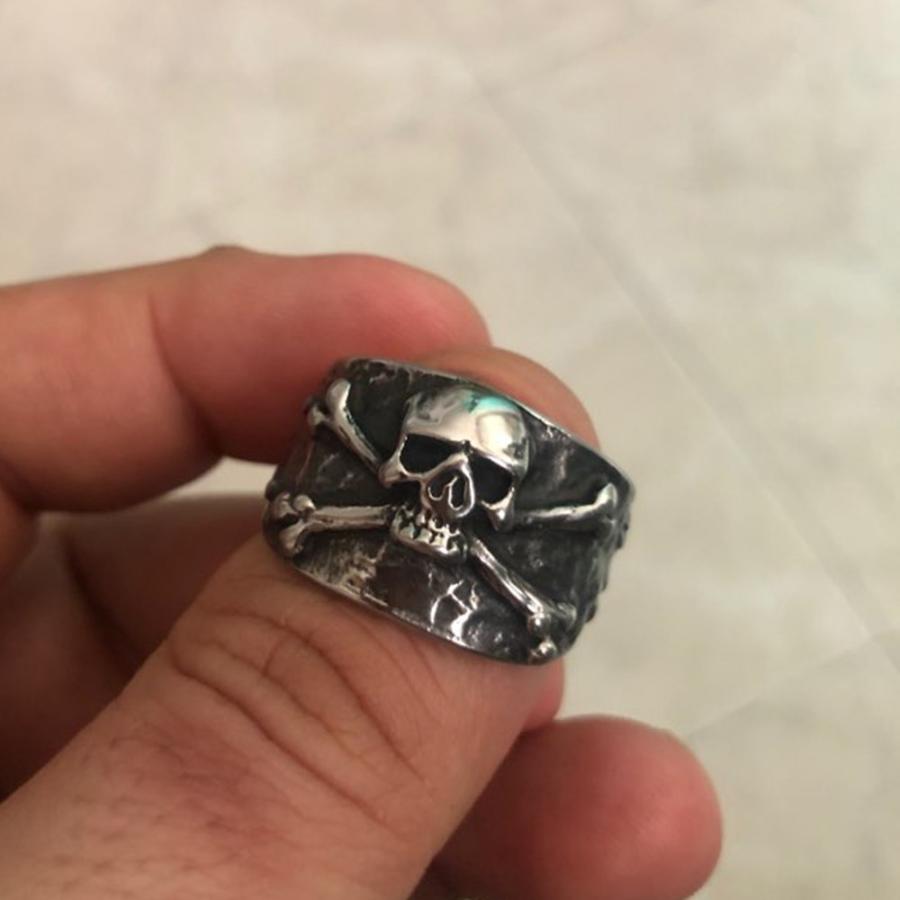 指輪 リング メンズ スカル 髑髏 骸骨 スカルボーン ドクロマーク デス テンプル騎士団 クロスボーン バイキング 海賊 指輪 Macc 255 ちゅらネット にふぇーでーびる 通販 Yahoo ショッピング