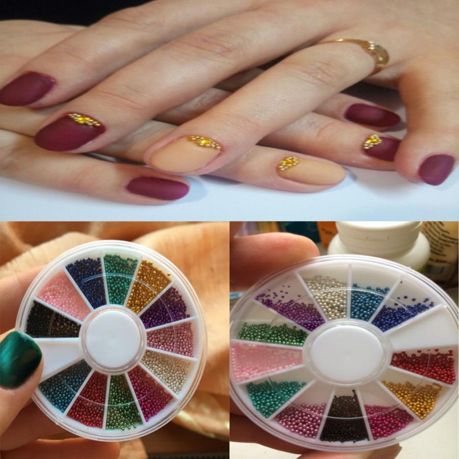 ラインストーン ネイルパーツ デコパーツ ネイルアート パール オーロラ 12種セット ジェルネイル ビジュー