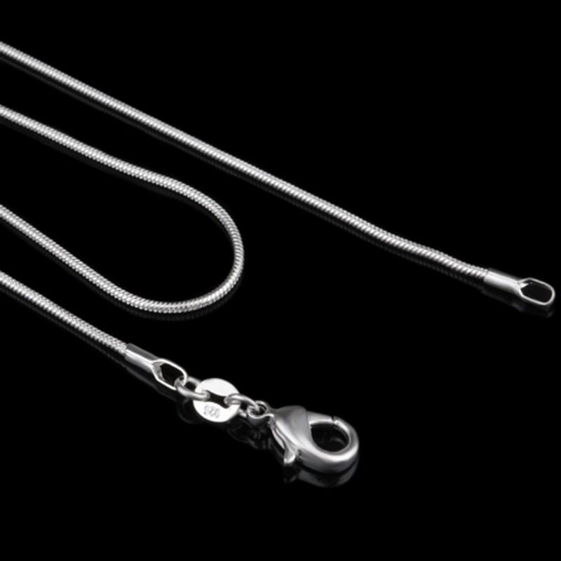 ネックレス アクセサリー シルバー スネークチェーン チェーン