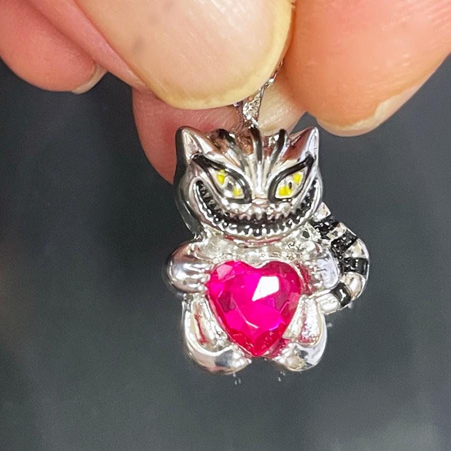 ネックレス ペンダント ワイルド キャット 化け猫 猫 ネコ