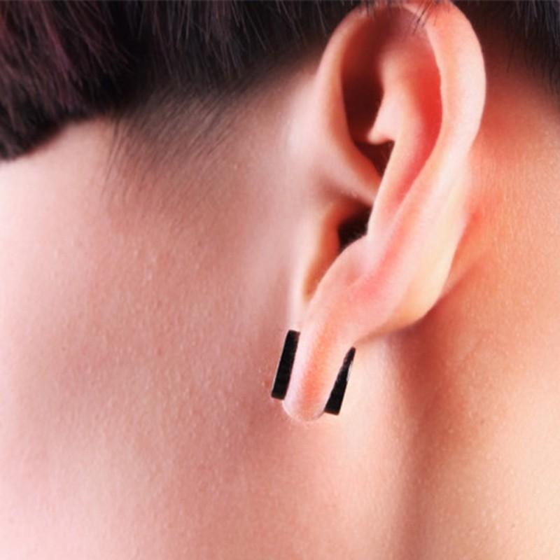 ピアス マグネット 2個セット フェイク ノンホール アクセサリー