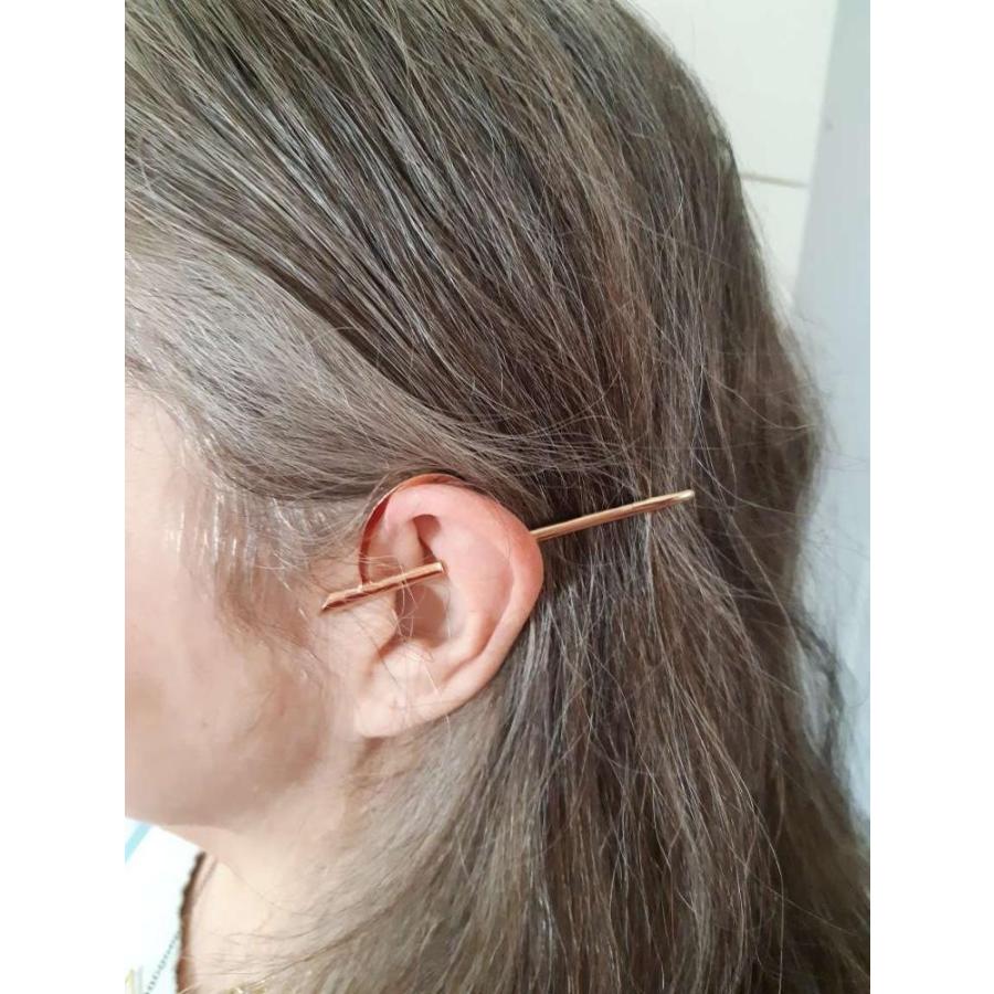 イヤークリップ イヤーカフ ゴールド シルバー 片耳用 ノンホール フェイク スティック 棒 レディース メンズ 軟骨ピアス アクセサリー ジュエリー Piace 104 ちゅらネット にふぇーでーびる 通販 Yahoo ショッピング