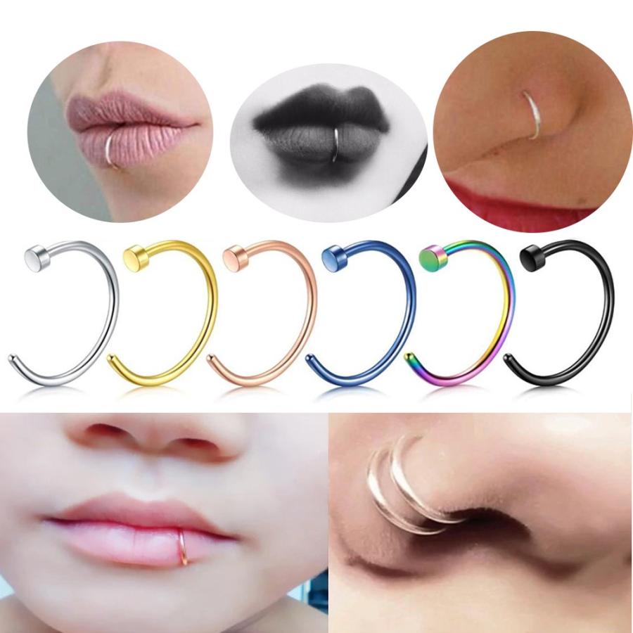 鼻ピアス 10個セット フェイク レディース メンズ シンプル ゴールド シルバー アクセサリー 鼻ピ ノストリル ボディピアス ノーズピアス ユニセックス パンク Piace 1 ちゅらネット にふぇーでーびる 通販 Yahoo ショッピング