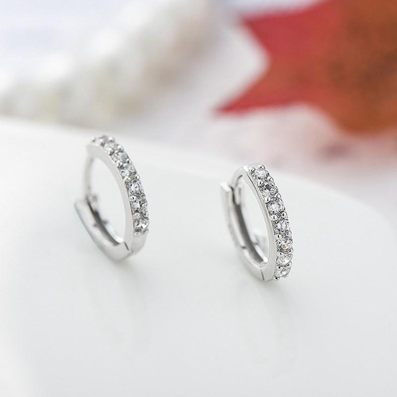 ピアス レディース シルバー 925 フープピアス クリスタル ピアス レディース シルバー 925 フープピアス クリスタル