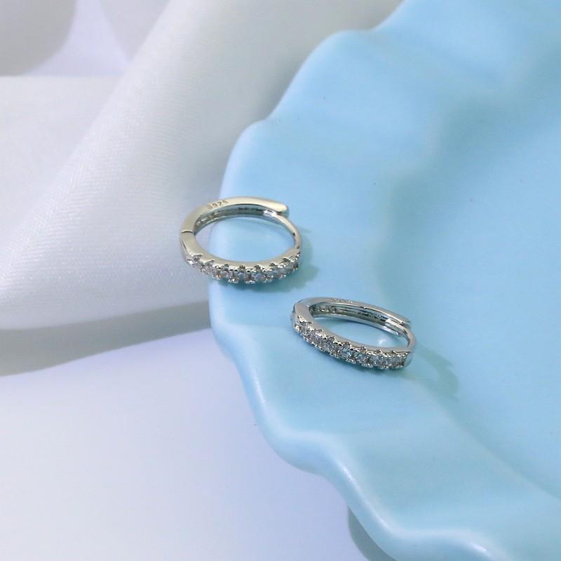 ピアス レディース シルバー 925 フープピアス クリスタル ピアス レディース シルバー 925 フープピアス クリスタル