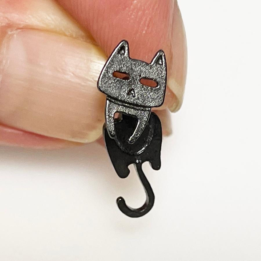 猫パッチン 猫刻印をしたお洒落なレザークリップ 最新デザインの
