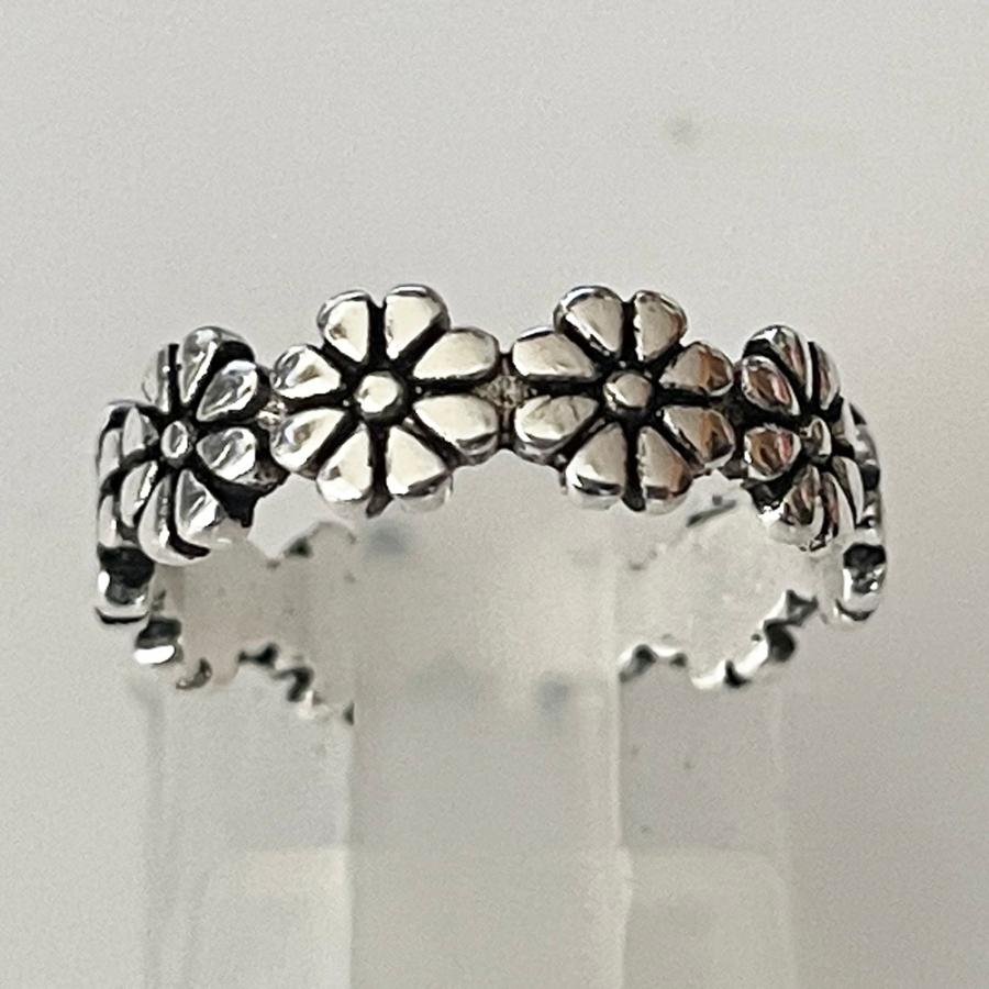 リング 指輪 フラワー 花 1連 マーガレット デイジー ひな菊 華 シルバー アクセサリー レディース Ring 335 ちゅらネット にふぇーでーびる 通販 Yahoo ショッピング