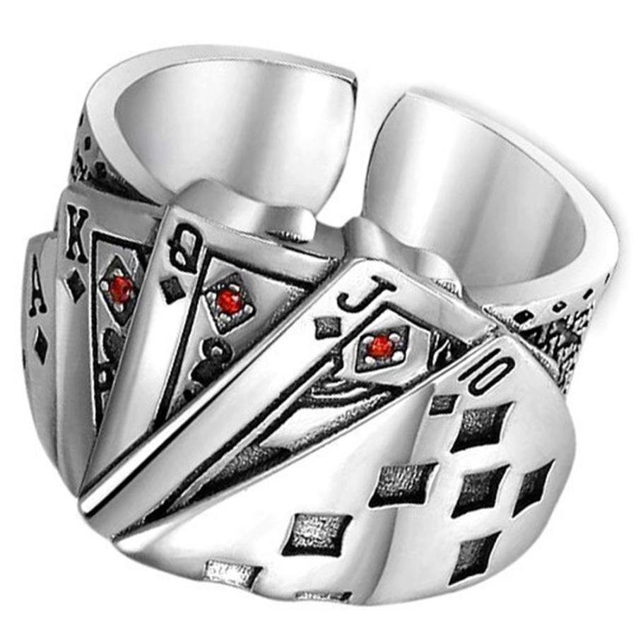 リング 指輪トランプ ポーカー ロイヤルストレートフラッシュ アクセサリー レディース Ring 337 ちゅらネット にふぇーでーびる 通販 Yahoo ショッピング