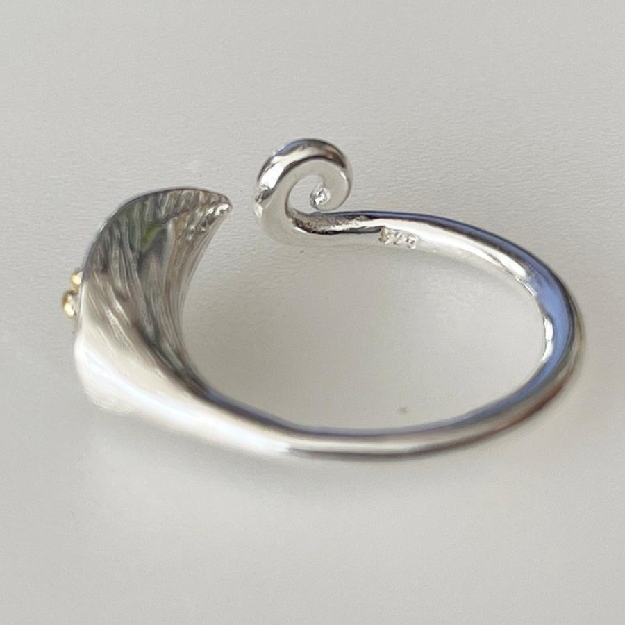 リング 指輪 カラーの花 和蘭海芋の花 ホワイト シルバー レディース アクセサリー :ring-384:ちゅらネット にふぇーでーびる 通販  