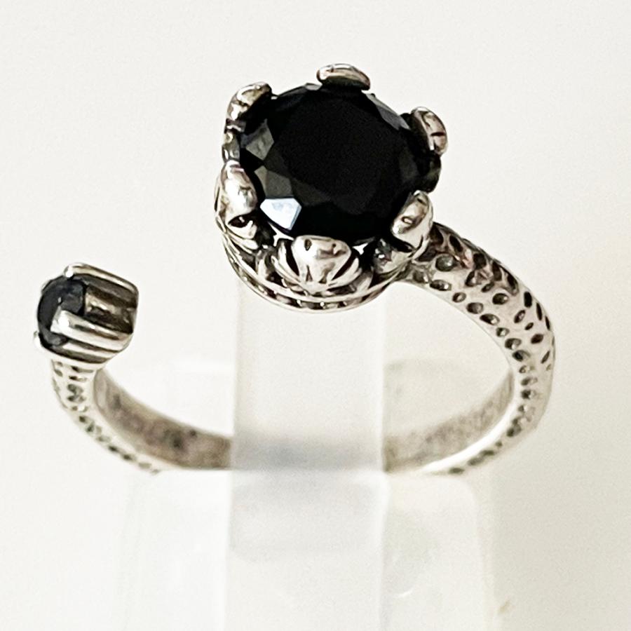 リング レディース 指輪 王冠 冠 ブラック 黒 クリスタル ビンテージ アンティーク ジュエリー Cz シルバー フリーサイズ オープンリング アクセサリー Ring 485 ちゅらネット にふぇーでーびる 通販 Yahoo ショッピング