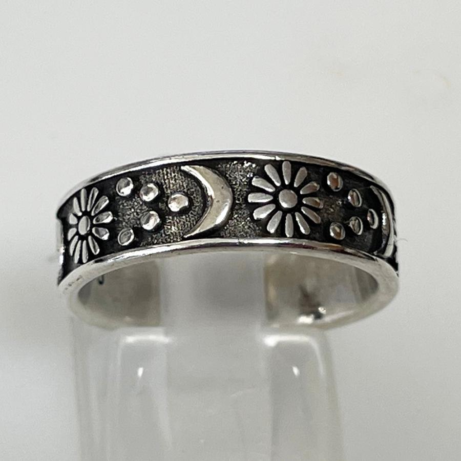 リング レディース 指輪 三日月と太陽 月 三日月 太陽 アンティーク