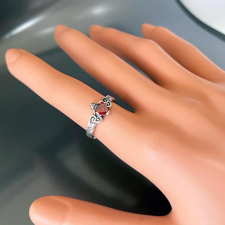 リング クラウン エンジェル 天使の羽 翼 エンジェルウイング 王冠