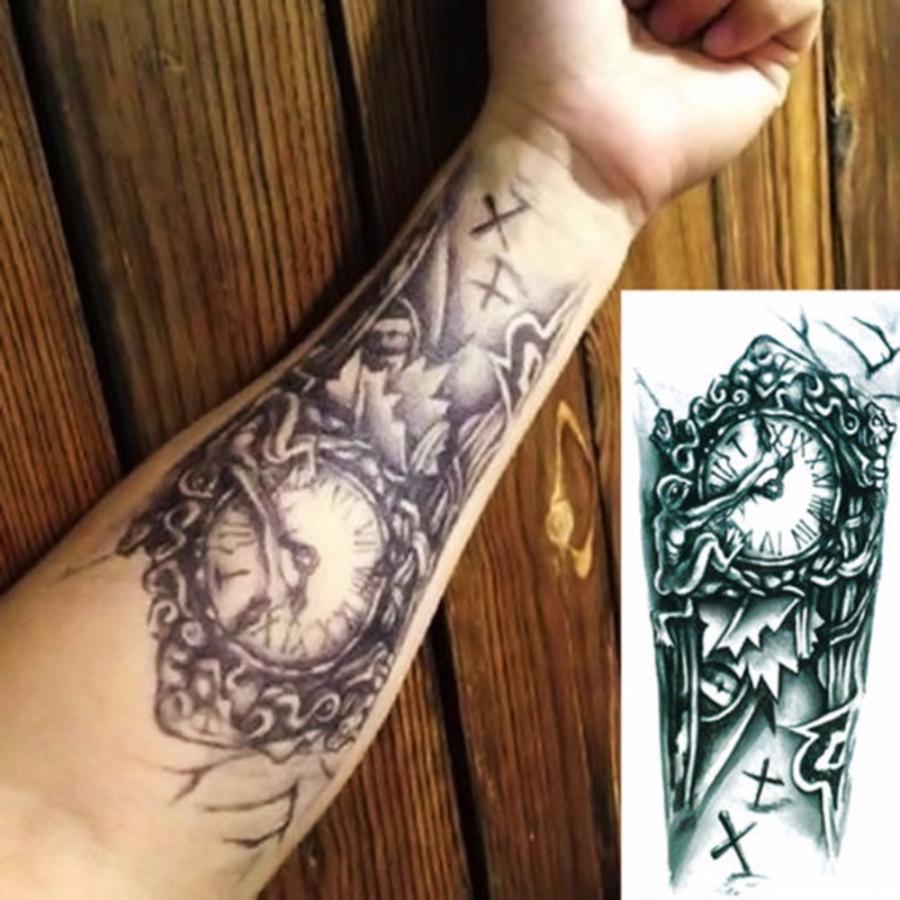 タトゥーシール 超リアル 12枚セット 防水 刺青 墨 ボディシール 大判サイズ タトゥー Tatoo 鯉 般若 仏 機械腕 ドラゴン スカル 神の目 Tatoo 024 ちゅらネット にふぇーでーびる 通販 Yahoo ショッピング