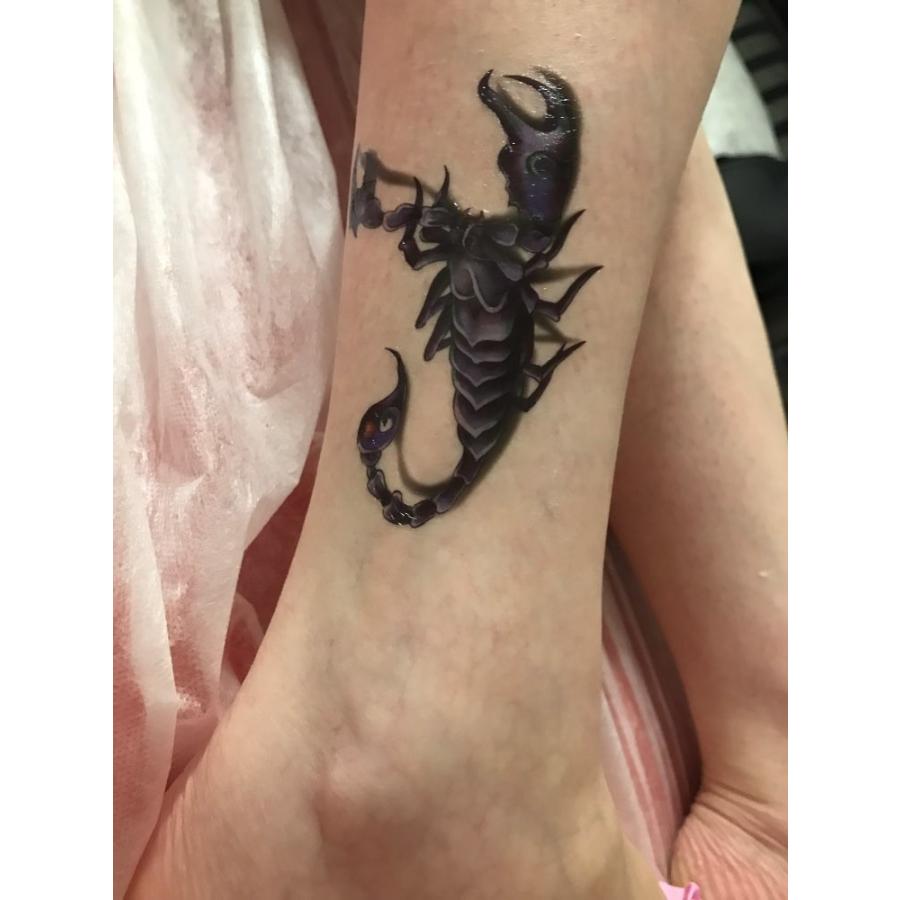 タトゥー シール 3d さそり 蠍 サソリ スコーピオン 防水 ボディシール Tatoo 入れ墨 刺青 転写 防水 オマケ付 Tatoo 041 ちゅらネット にふぇーでーびる 通販 Yahoo ショッピング