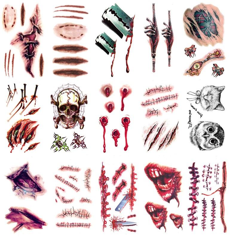 タトゥーシール 15枚セット デカール 本物 リアル ハロウィン 特殊メイク 入れ墨 刺青 ボディアート タトゥー シール 隠す 防水 オマケ付き Tatoo 137 ちゅらネット にふぇーでーびる 通販 Yahoo ショッピング