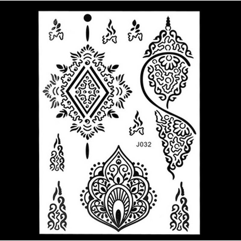 タトゥーシール 防水 大判 花 ライン ヘナ フラワー ヘナタトゥー J032 刺青 入れ墨 墨 隠す モノクロ 白黒 ボディアート タトゥー シール リアル オマケ付 Tatoo 185 ちゅらネット にふぇーでーびる 通販 Yahoo ショッピング