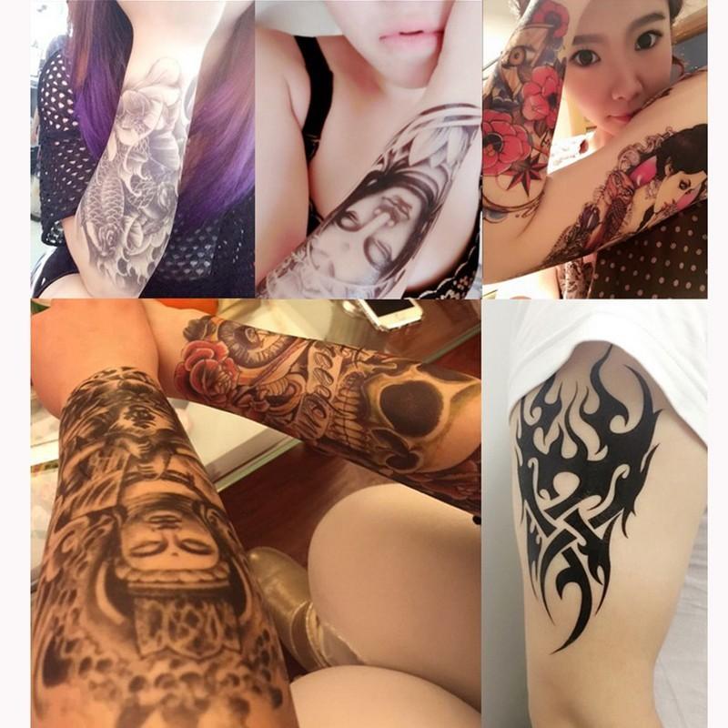 タトゥーシール 観音様 観音像 観音菩薩 仏像 ブッダ 仏様 ほとけ 仏 蓮 仏教 慈悲 リアル 入れ墨 刺青 ボディアート タトゥー シール 防水 オマケ付 |  | 18