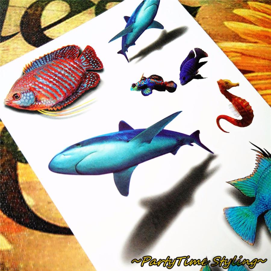 タトゥーシール 本物 3d リアル 亀 魚 タートル フィッシュ タツノオトシゴ 海 タトゥー シール ボディシール Tatoo 入れ墨 刺青 転写 防水 オマケ付 Tatoo 279 ちゅらネット にふぇーでーびる 通販 Yahoo ショッピング