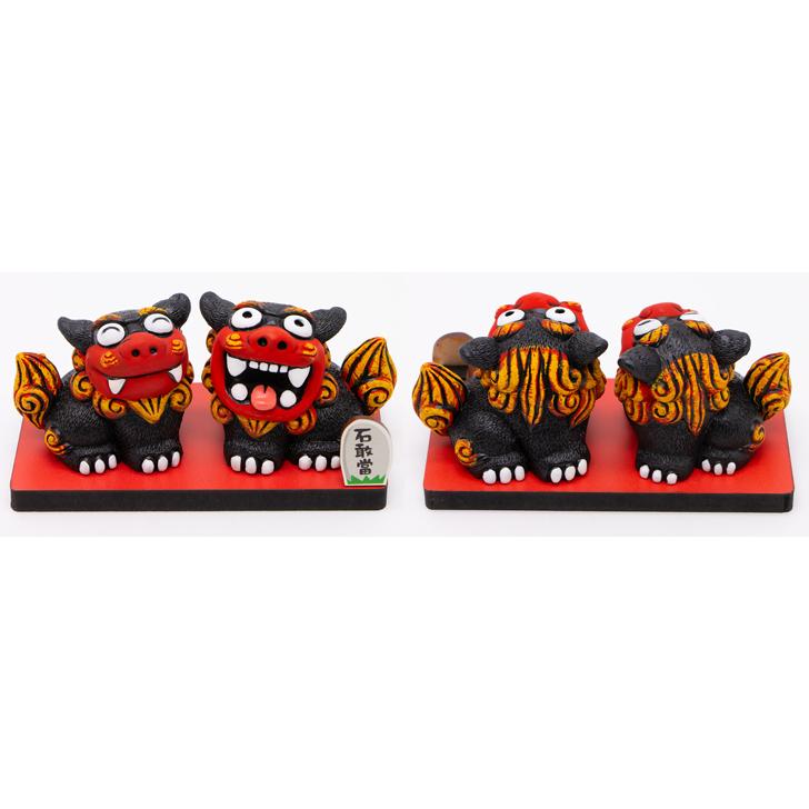 福ふくシーサー(大) : 美らさんぴんOKINAWA MART - 通販 - Yahoo