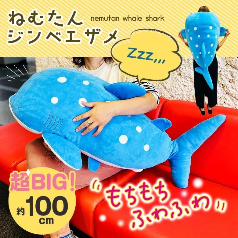 ねむたんジンベエ(LL) : 沖縄美ら海水族館 公式ショップ ねむたんジンベエ(LL) : 沖縄美ら海水族館 公式ショップ