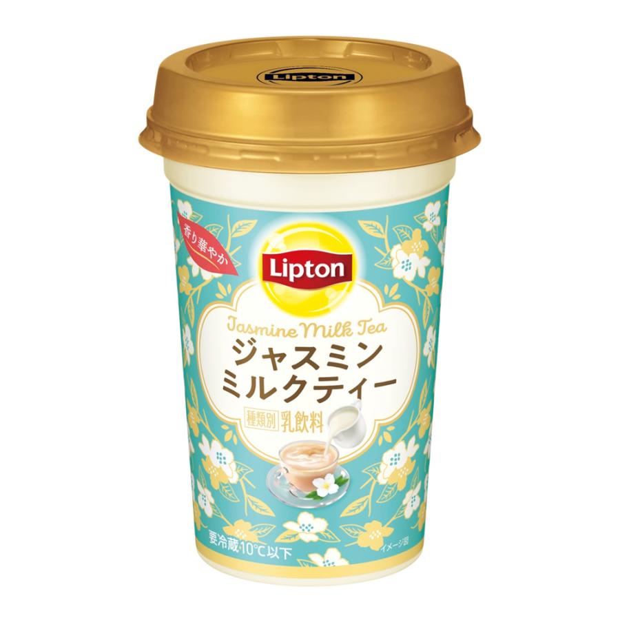 Lipton（リプトン） 森永乳業 ジャスミンミルクティー 240ml 10本