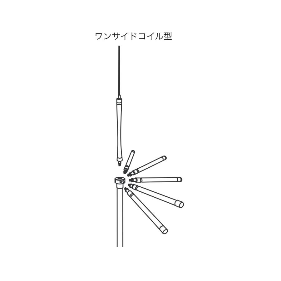 D303 ダイヤモンド 0.5〜200MHz帯広帯域受信用アンテナ_2