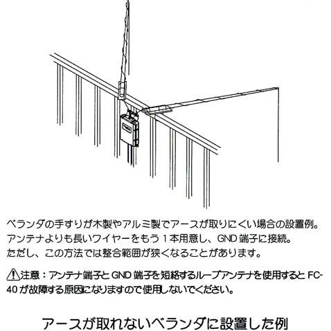 八重洲無線 FC-40 ロングワイヤー対応の外部オートアンテナ 八重洲無線 FC-40 ロングワイヤー対応の外部オートアンテナ