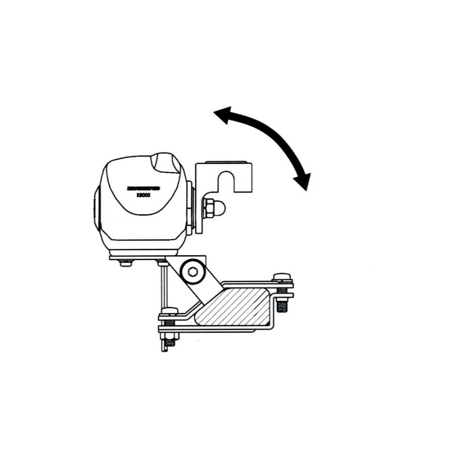 KLR ダイヤモンド K9000電動基台用ルーフレール用取付金具｜chutokufukui｜10