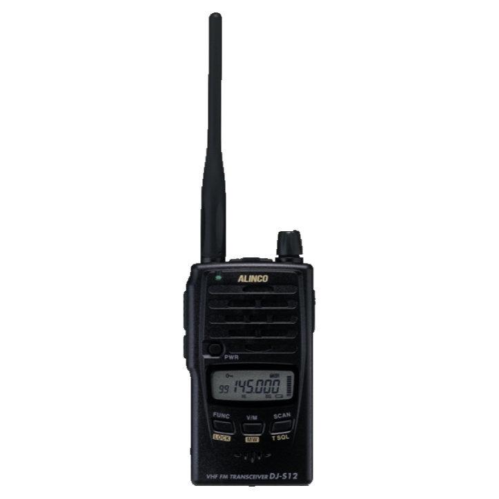 〈美品〉ALINCO DJ-S12 VHF FM TRANSCEIVER 1台 ALINCO（アルインコ） アマチュア無線 DJ-S12 144MHz 防水型FMハンディ